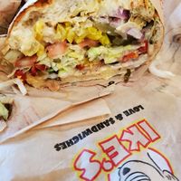 Sometimes I'm a Vegetarian made vegan at Ike's in Monterey