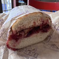 Vegan Pilgrim  at Ike's in Monterey