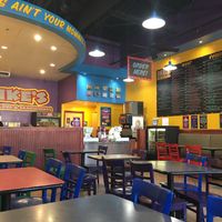 Dining area at Ike's in Monterey