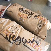 Well labelled sub at Ike's in Monterey