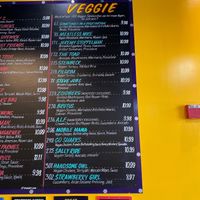 Love the separate menu and variety of options! at Ike's in Monterey