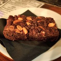 Snickers brownie at The Waiting Room in South East London