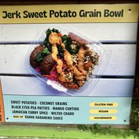 One of the food options, comes in grab-n-go   at JuiceLand - Cesar Chavez in Austin