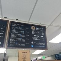 Breakfast menu  at Bavarian Bagel Co. in Cashmere