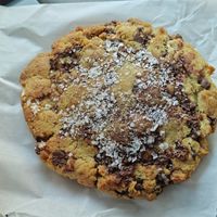 Salted chip cookie at Bavarian Bagel Co. in Cashmere