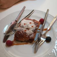 Strudel maçã at Hibiscus in Braga
