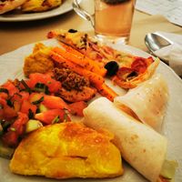 Buffet frio at Hibiscus in Braga