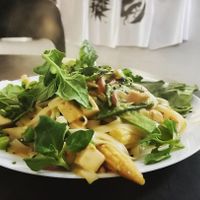 Pad thai mango!! at Baszta in Wroclaw