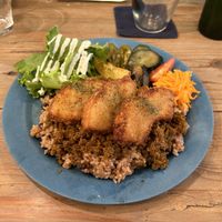 Katsu karee  at Rect Sand Cafe in Tokyo