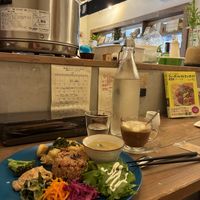   at Rect Sand Cafe in Tokyo