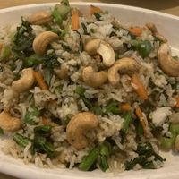 Ginger and nut fried rice   at Amazing Kitchen in Kowloon
