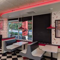 interior at Burgerville - Hosford-Abernethy in Portland