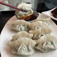 Dumplings with vinegar #Veganuary at Tishifang 滴水坊 - Kowloon Bay in Kowloon