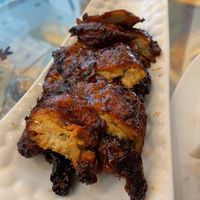 Vegan char siu   at Tishifang 滴水坊 - Kowloon Bay in Kowloon