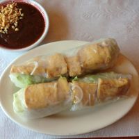 tofu spring roll vegan at KinhDo in Minneapolis