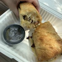 french dip  at Lancaster Vegan in Lancaster