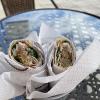 🌱Delicious and fresh original falafel wrap - €3.50  at Falafel Abu Dany in Larnaca