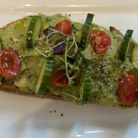 Avocado Smash Toast   at Aubergine Kitchen in Spanish Fork