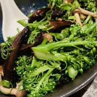 From Imoto Menu - TEPPANYAKI: GRILLED MUSHROOMS I broccolini, ponzu, black truffle,  (omit Parmesan)  at Buccan Sandwich Shop in Palm Beach
