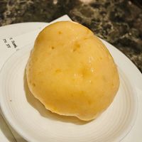 Dessert: seasonal Apricot Sorbet  at Buccan Sandwich Shop in Palm Beach