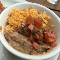 Refried Beans and Ricee  at Calexico in 