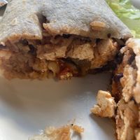 Tofu burrito. Cheese removed at Gorditos Healthy Mexican in Seattle