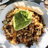 Spicy Tex Mex Tofu Hash  at Blu Jam Cafe in Los Angeles