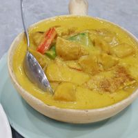 Potato and bean curd skin curry  at Po To Vegetarian 普陀素食" in New Territories