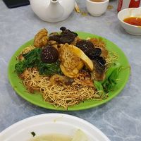 Tofu and noodles  at Po To Vegetarian 普陀素食" in New Territories