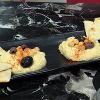 Hummus and Pita at Grill Bowl in Ocala