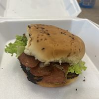 Vegan “BLT"  at Humanitree House in Augusta