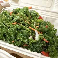 Kale salad   at Humanitree House in Augusta