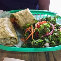 BLT wrap at Humanitree House in Augusta