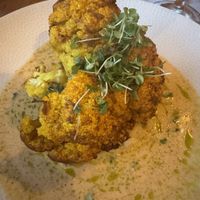 Roasted cauliflowerr  at Postcards in Hanalei