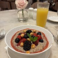 Gluten Free Oatmeal  at La Fontaine in Las Vegas