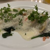 Vegan Spinach Raviolis   at La Fontaine in Las Vegas