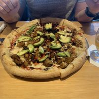 Big size pizzaa  at Mellow Mushroom in Bowling Green