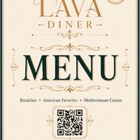 Some pages of Lava Diner menu  at Lava Diner in New Hyde Park