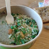 The energy salad is delish! at EXKi in Bruges