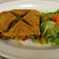 Pastel de verduras at A Tulla in Santiago De Compostela