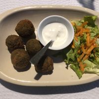 spinach croquette at A Tulla in Santiago De Compostela