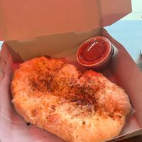 Vegan cheese stix at D.P. Dough  in Akron