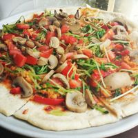 Awesome pizza  at Mianto 艾果豐 in Taipei