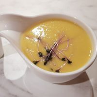 Corn soup at Mianto 艾果豐 in Taipei