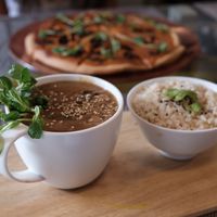 mushroom  stroganoff  at Mianto 艾果豐 in Taipei