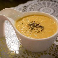 corn soup at Mianto 艾果豐 in Taipei