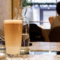 Latte at Mianto 艾果豐 in Taipei