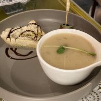 Mushroom soup at Mianto 艾果豐 in Taipei