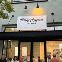 Store front at Nature's Organic Ice Cream - Campbell  in Campbell
