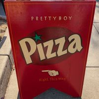sign at Prettyboy Pizza in Portland